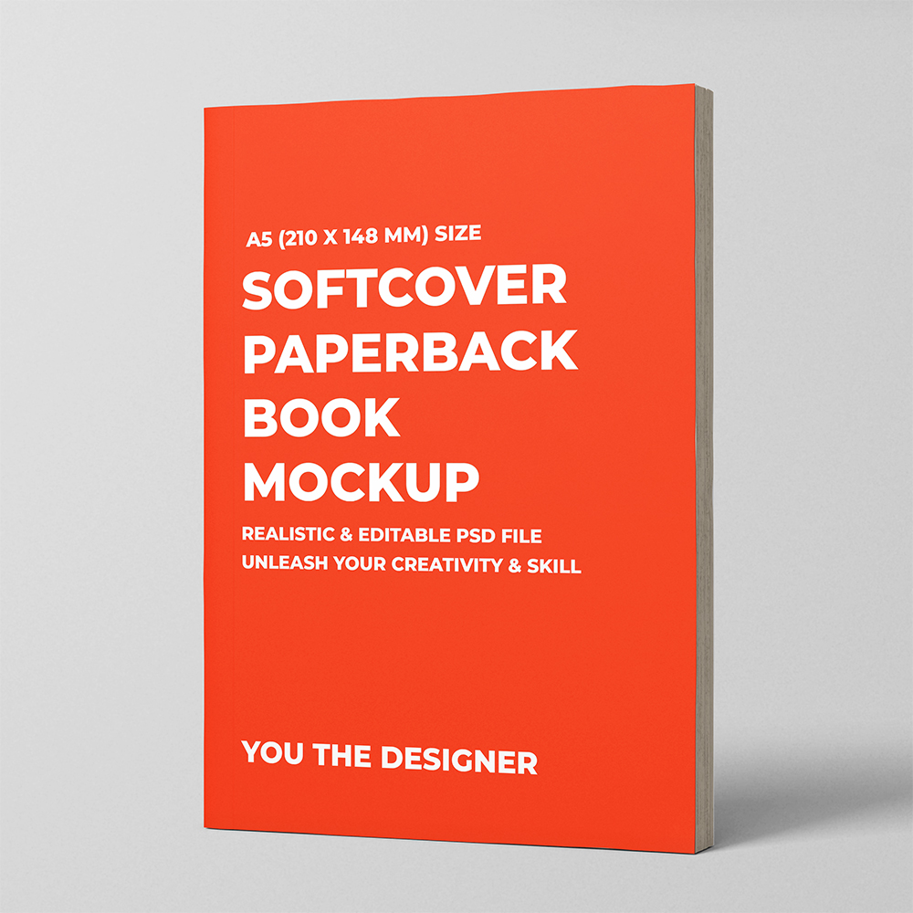 Softcover paperback book